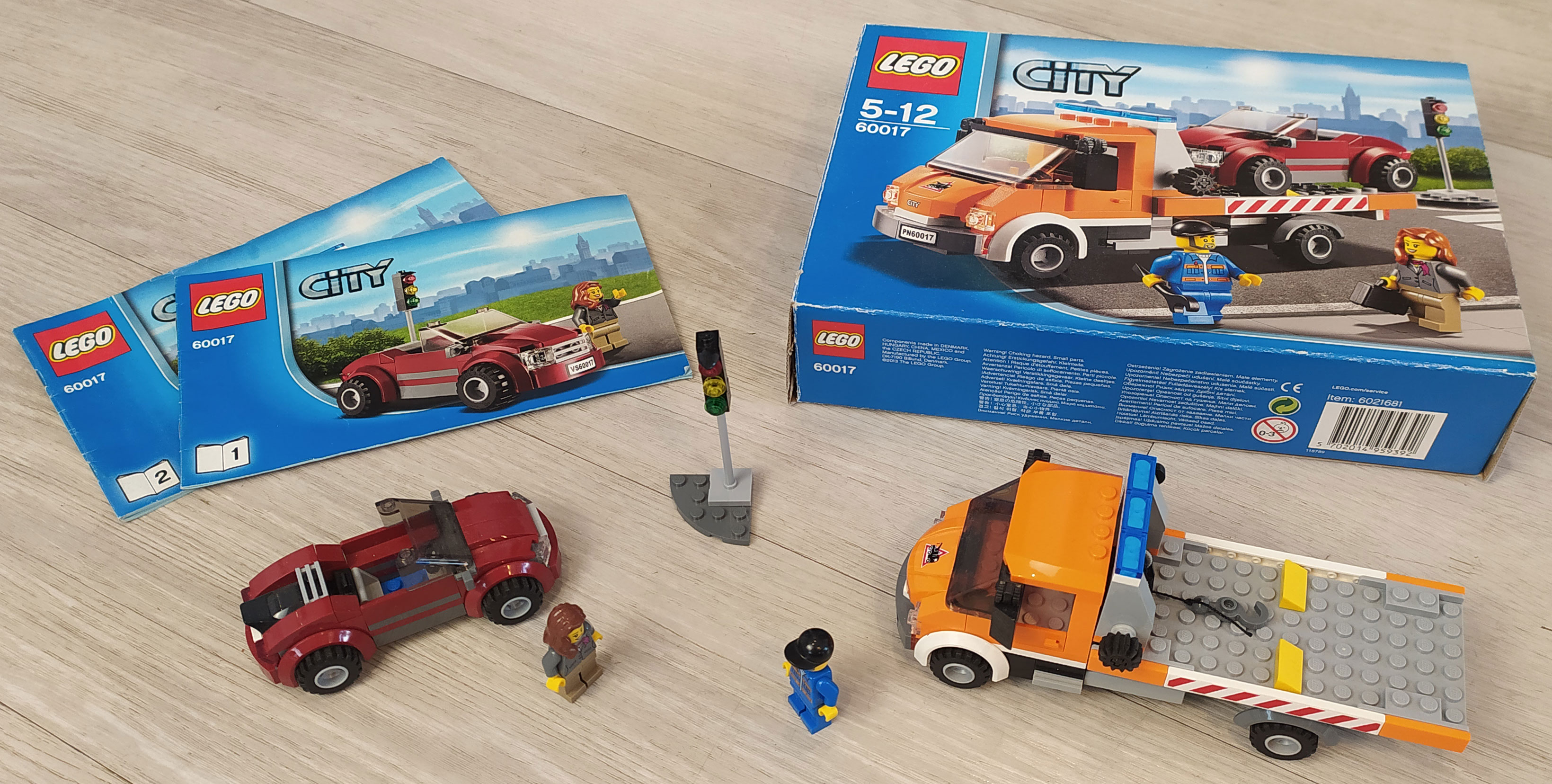 Lego City 60017 Flatbed Truck
